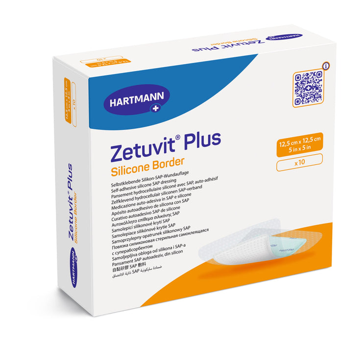 Zetuvit® Plus Silicone Border Hartmann